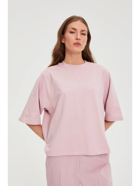 Moodo Roze oversize mikina Moodo