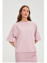 Moodo Roze oversize mikina Moodo