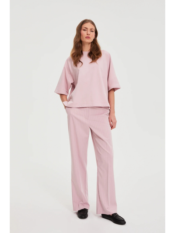 Moodo Roze oversize mikina Moodo