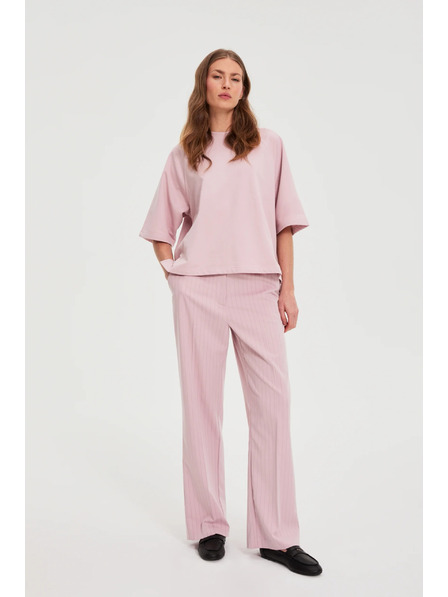 Moodo Roze oversize mikina Moodo