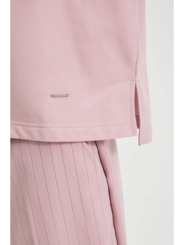 Moodo Roze oversize mikina Moodo