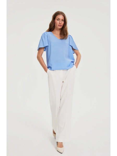 Moodo Viskozna plava košulja Moodo