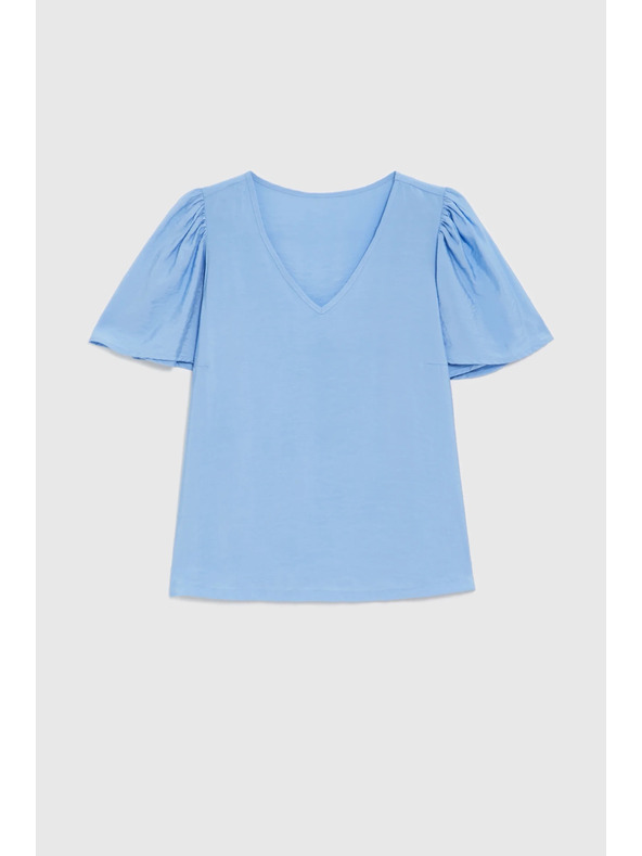 Moodo Viskozna plava košulja Moodo