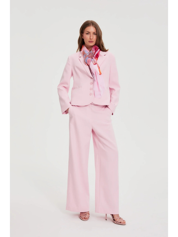 Moodo Jednostrani roze sako Moodo