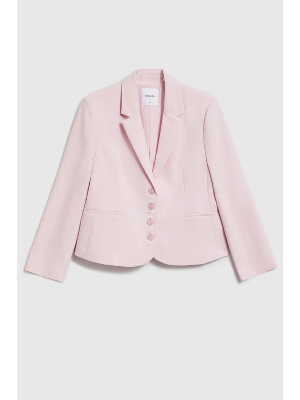 Moodo Jednostrani roze sako Moodo