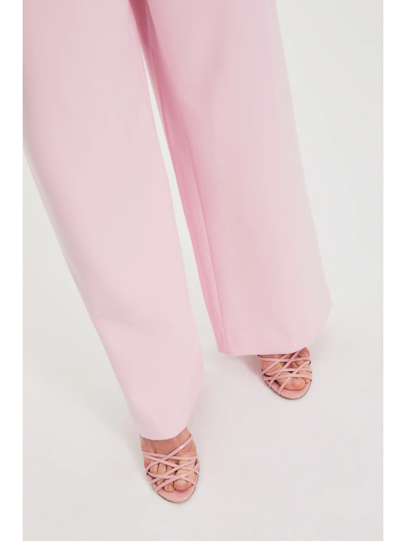 Moodo Roze poslovne hlače Moodo