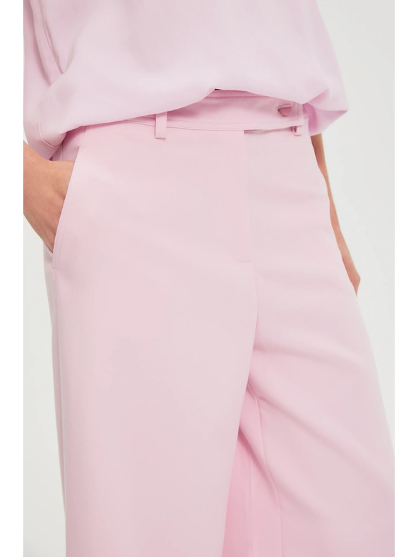 Moodo Roze poslovne hlače Moodo