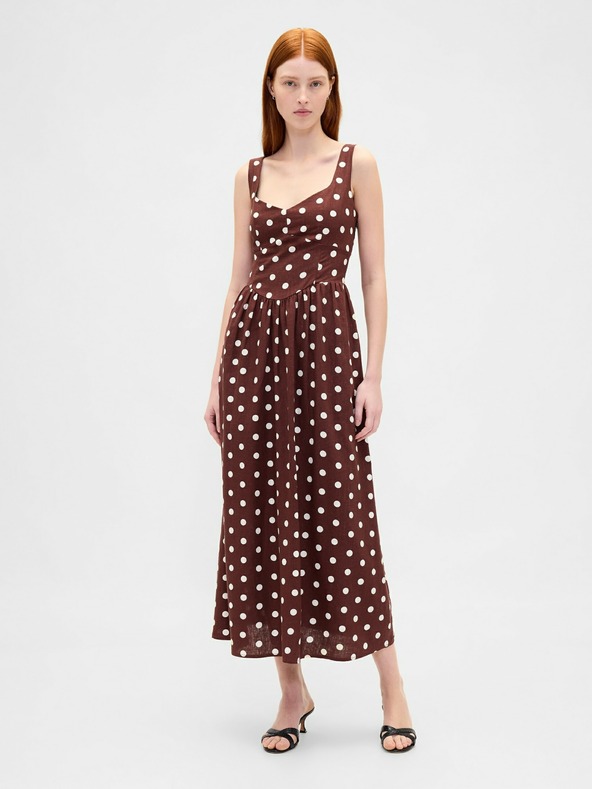 GAP Maxi haljina s džepovima GAP