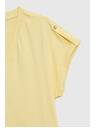 Moodo Pamučna majica žuta Moodo