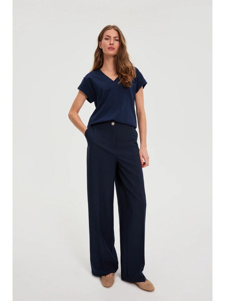 Moodo Pamucna majica tamno plava Moodo