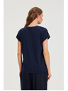 Moodo Pamucna majica tamno plava Moodo