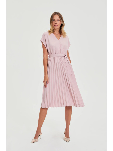 Moodo Midi suknja ružičasta Moodo