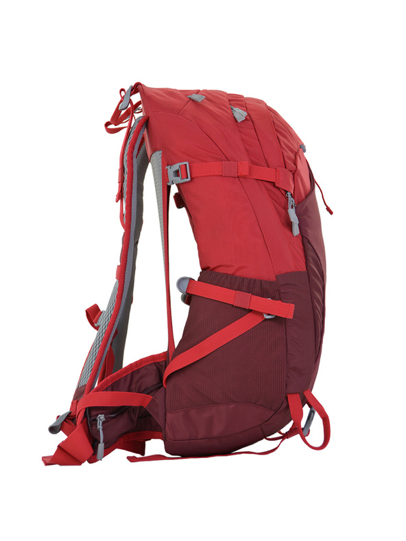 ALPINE PRO Outdoor ruksak s kišom za kišu 25 l ALPINE PRO MONRE cardinal