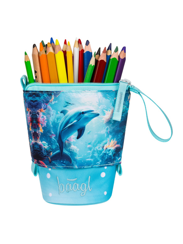 BAAGL  BAAGL Školski penal Pastelkovnik Delfin GRS