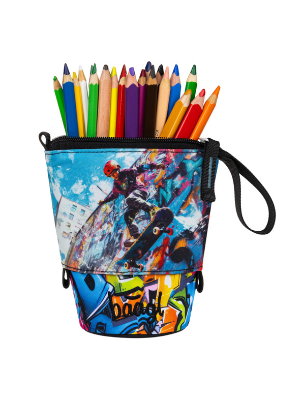 BAAGL  BAAGL Školski penal Pastelkovnik Skatepark GRS