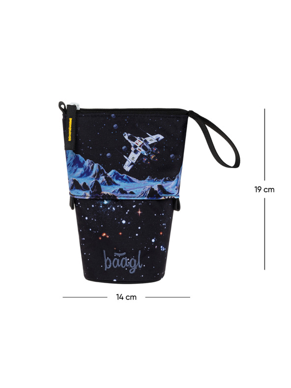 BAAGL  BAAGL Školski penal Pastelkovnik Pixel Space GRS