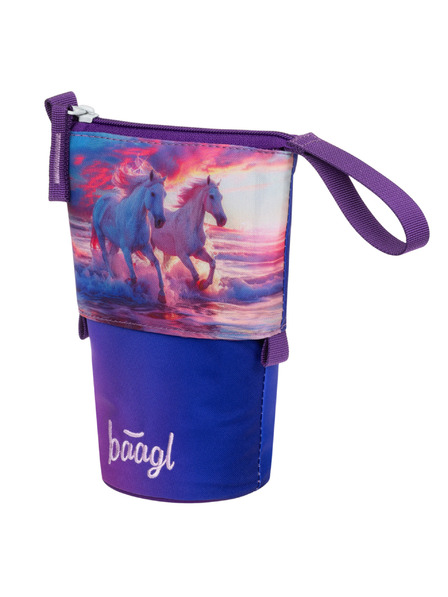 BAAGL  BAAGL Školski penal Pastelkovnik Konji Srce GRS