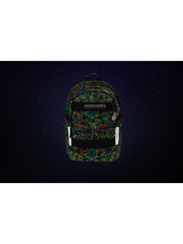 BAAGL  BAAGL SET 5 Skate Minecraft Chaos: ruksak, penal, vrećica, ledvinka, futrola za notebook