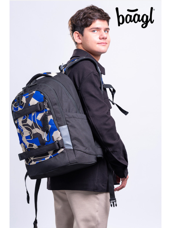 BAAGL  BAAGL SET 3 Skate Max Variety: ruksak, penal, vrećica GRS