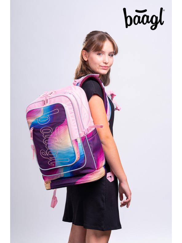 BAAGL  BAAGL SET 5 Cubic Lyra: ruksak, penal, vrećica, ledvinka, futrola za notebook GRS