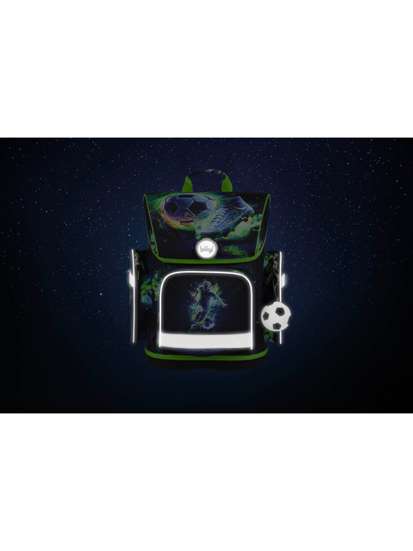 BAAGL  BAAGL SET 5 Ergo Nogomet Igrač: aktovka, pernica, vreća, kuhinjski pregača, novčanik