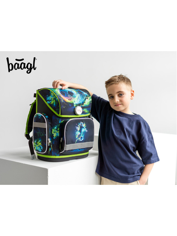 BAAGL  BAAGL SET 5 Ergo Nogomet Igrač: aktovka, pernica, vreća, kuhinjski pregača, novčanik