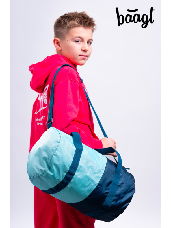 BAAGL  BAAGL SET 3 Skate Petrol: ruksak, pernica, sportska torba GRS