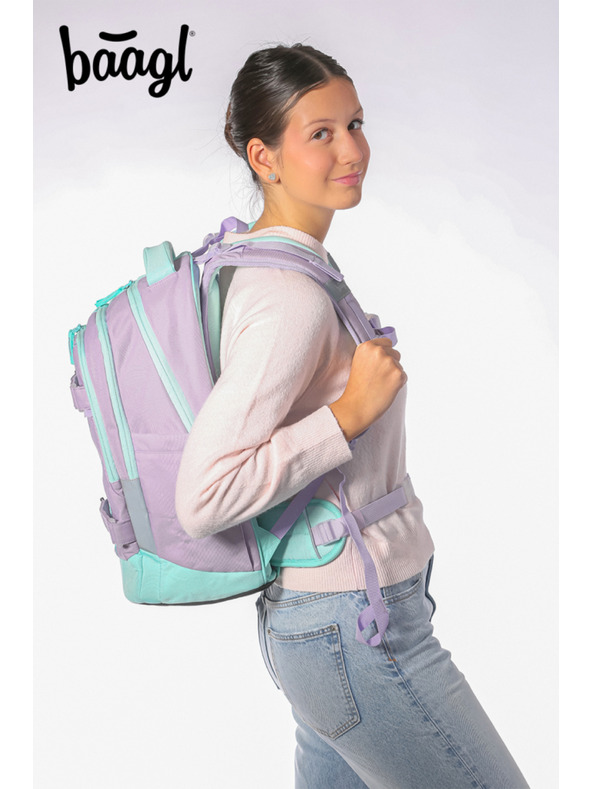 BAAGL  BAAGL SET 5 Skate Max Sweet: ruksak, pernica, vreća, sportska torba, ledvinka GRS