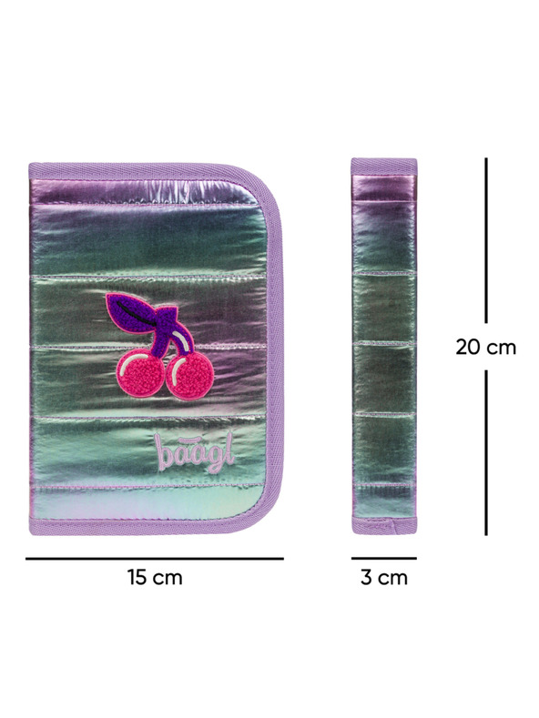 BAAGL  BAAGL SET 3 Zippy Lavender: aktovka, pernica, vreća