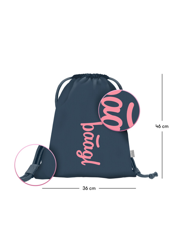 BAAGL  BAAGL Vreća Logo ružičasta GRS