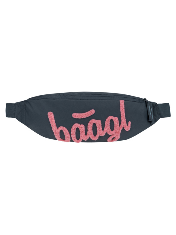 BAAGL  BAAGL Ledvinka Snap Logo ružičasta GRS