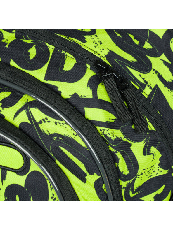 BAAGL  BAAGL Školski ruksak Core Lime