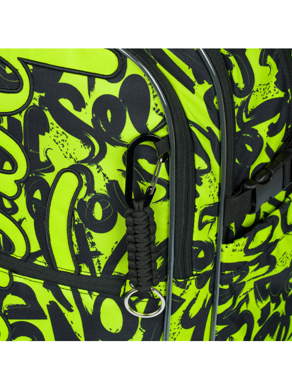 BAAGL  BAAGL Školski ruksak Core Lime