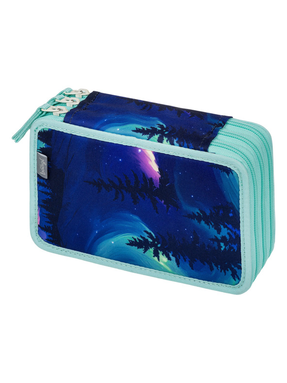 BAAGL  BAAGL Školska pernica trodijelna Aurora GRS