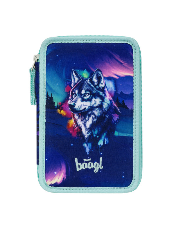 BAAGL  BAAGL Školska pernica trodijelna Aurora GRS