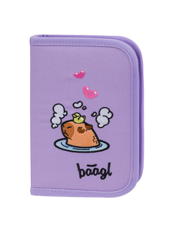 BAAGL  BAAGL SET 5 Zippy Kapybara: školska torba, pernica, vrećica, pregača, novčanik
