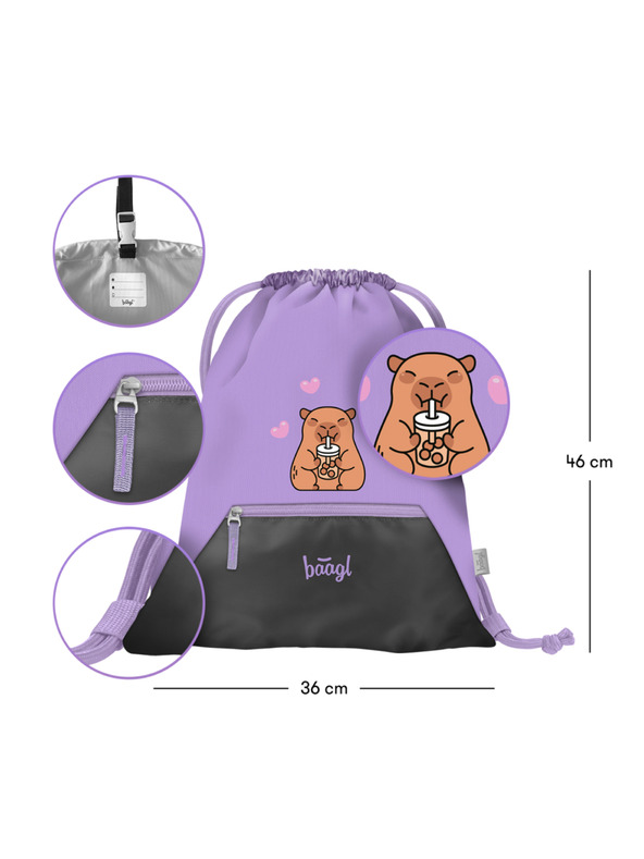 BAAGL  BAAGL Vrećica s džepom Kapybara