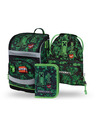 BAAGL  BAAGL SET 3 Zippy Plus Minecraft Boom: školska torba, pernica, vrećica