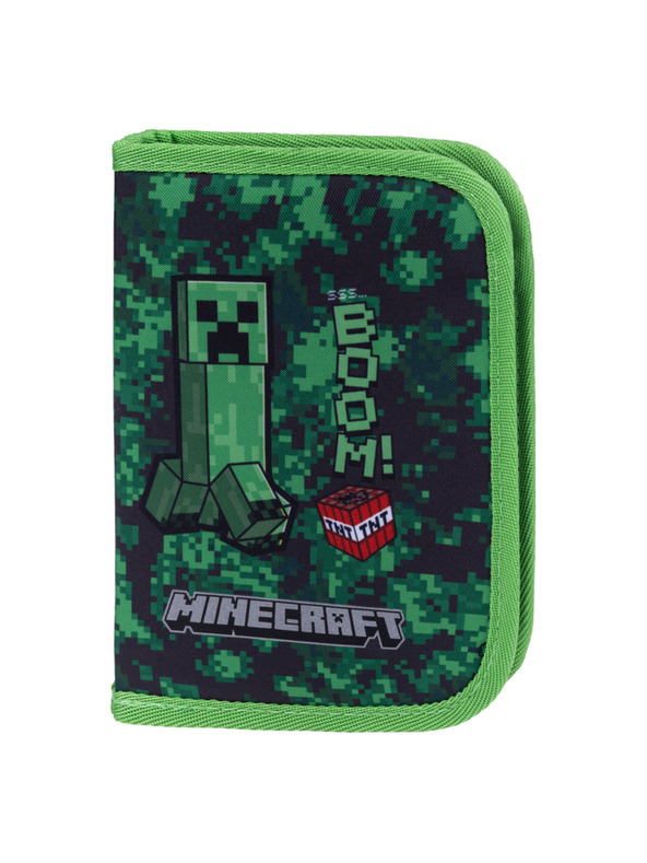 BAAGL  BAAGL SET 3 Zippy Plus Minecraft Boom: školska torba, pernica, vrećica