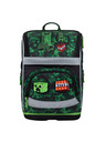 BAAGL  BAAGL SET 3 Zippy Plus Minecraft Boom: školska torba, pernica, vrećica