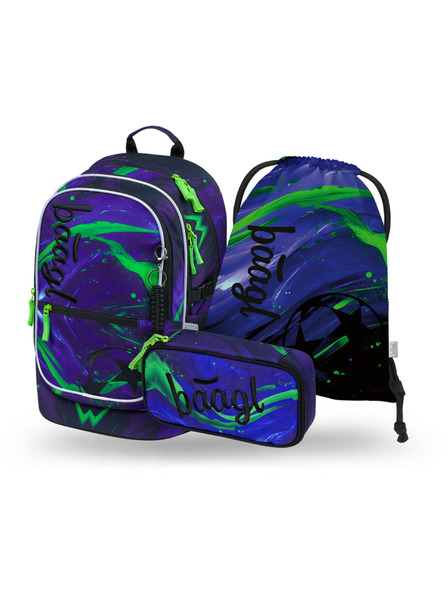 BAAGL  BAAGL SET 3 Core Football champion: ruksak, pernica, vrećica GRS