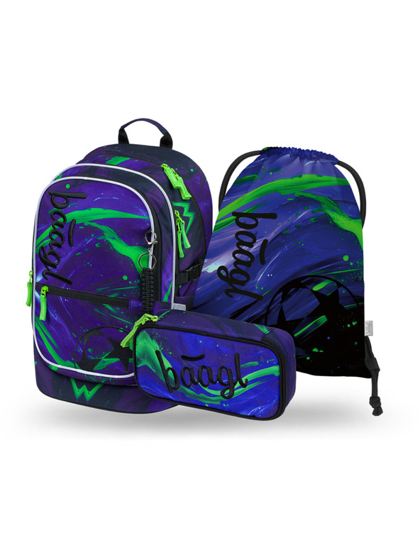 BAAGL  BAAGL SET 3 Core Football champion: ruksak, pernica, vrećica GRS