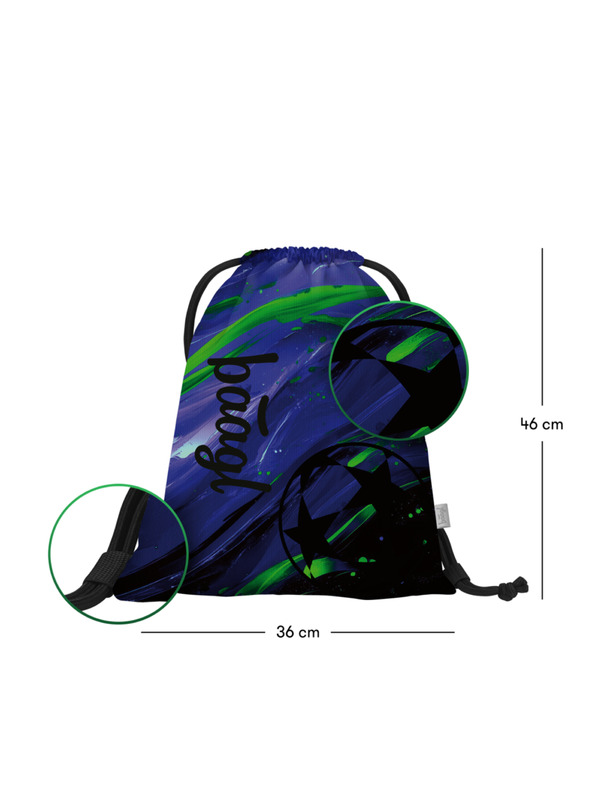 BAAGL  BAAGL SET 3 Core Football champion: ruksak, pernica, vrećica GRS