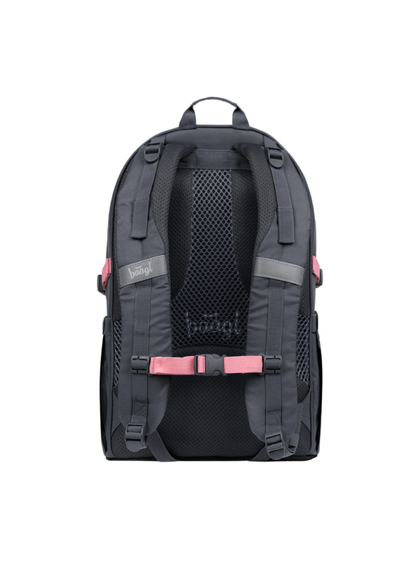BAAGL  BAAGL SET 3 Core Logo ružičasta: ruksak, pernica, vrećica GRS