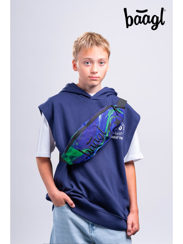 BAAGL  BAAGL SET 5 Core Football champion: ruksak, pernica, vrećica, pojas za struk, futrola za prijenosno računalo GRS