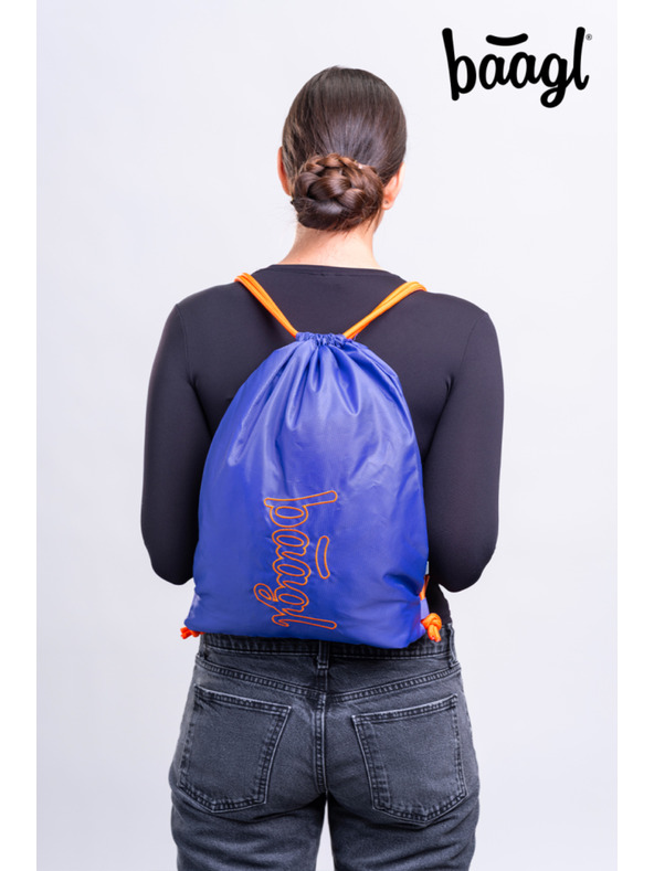 BAAGL  BAAGL SET 5 Skate Max Orange: ruksak, pernica, vrećica, sportska torba, pojas za struk GRS