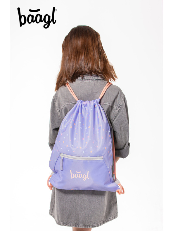 BAAGL  BAAGL SET 5 Airy Mažoretkinje: ruksak, pernica, vrećica, pregača, novčanik