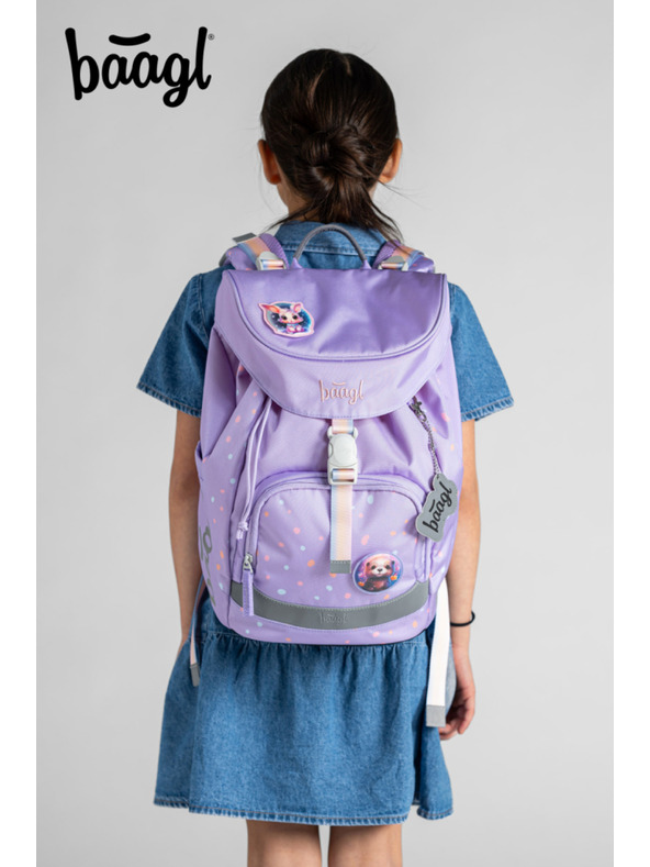 BAAGL  BAAGL SET 5 Airy Mažoretkinje: ruksak, pernica, vrećica, pregača, novčanik