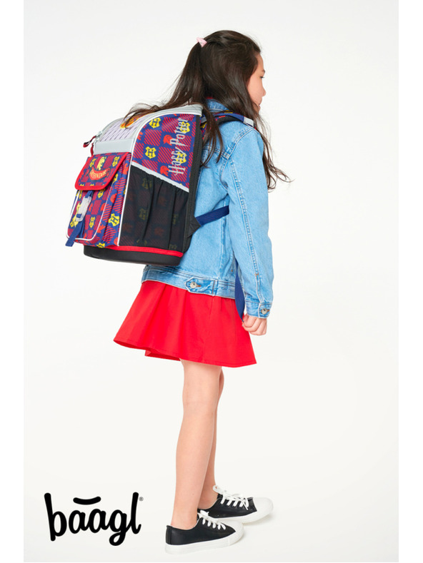 BAAGL  BAAGL 5 SET Zippy Harry Potter Mudrovac: aktovka, pernica, vrećica, mape, novčanik