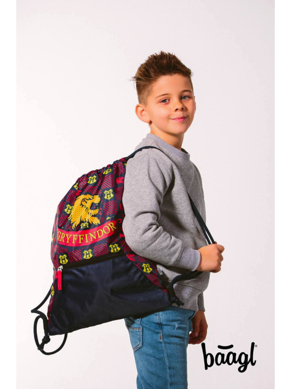 BAAGL  BAAGL 5 SET Zippy Harry Potter Mudrovac: aktovka, pernica, vrećica, mape, novčanik